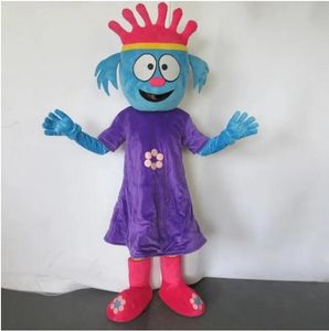 Halloween Costume De Mascotte De Clown Mignon De Haute Qualité Dessin Animé En Peluche Anime Thème Personnage Taille Adulte Carnaval De Noël Fête D'anniversaire Fantaisie Outfit