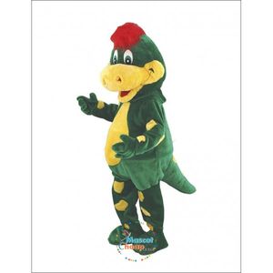 Costume de mascotte de dragon vert mignon d'Halloween Personnage de thème d'anime de dessin animé Taille adulte Carnaval de Noël Fête d'anniversaire Tenue fantaisie