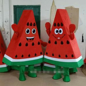 Halloween schattige watermeloen mascotte kostuum hoge kwaliteit aanpassen cartoon fruit anime thema karakter volwassen grootte kerst verjaardag partij outdoor outfit