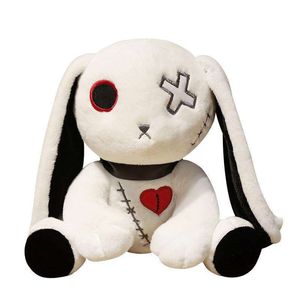 Halloween Darkness Funny Cute Push Dolls Custom Devil Gothic Rabbit Plush Toys Fabricage