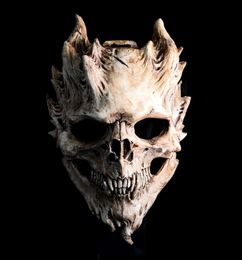 Halloween Death Skull Mask Demon Skull Horror Halloween Mask Cosplay Party Prop Dance Prom Protection 240328