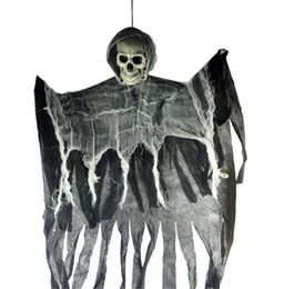 Halloween Decoration Creepy Skeleton Face suspendu Ghost Horror House House Grim Reaper Halloween Props Supplies JK1909XB5873102