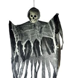 Halloween Decoration Creepy Skeleton Face suspendu Ghost Horreur Haunted House Grim Reaper Halloween Props Supplies JK1909XB9852548