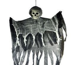 Halloween Decoration Creepy Skeleton visage suspendu Horreur fantôme House House Grim Reaper Halloween Props Supplies JK1909XB5537549
