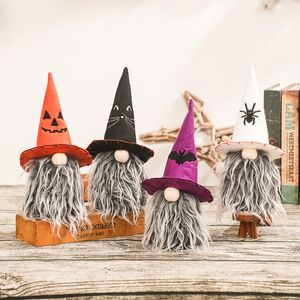 Decoraciones de Halloween, muñeco de Gnomo de felpa sin rostro, fiesta festiva, regalo ornamental para el hogar, Año Nuevo