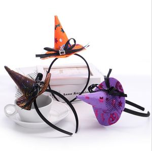 Halloween decoraties hoofdbanden pompoen skullcaps haarband meisje hoofdbanden school partij rekwisieten hoofdbanden haaraccessoires haarsticks