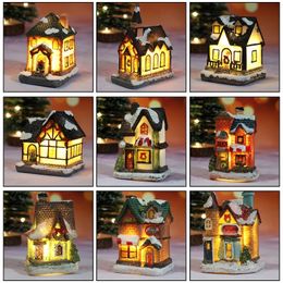 Halloween Decorations Led Candle Light Vintage Witch Castle Pumpkin Ghost Hangende Led Lantern Lamp Haloween Party Decor Supplies