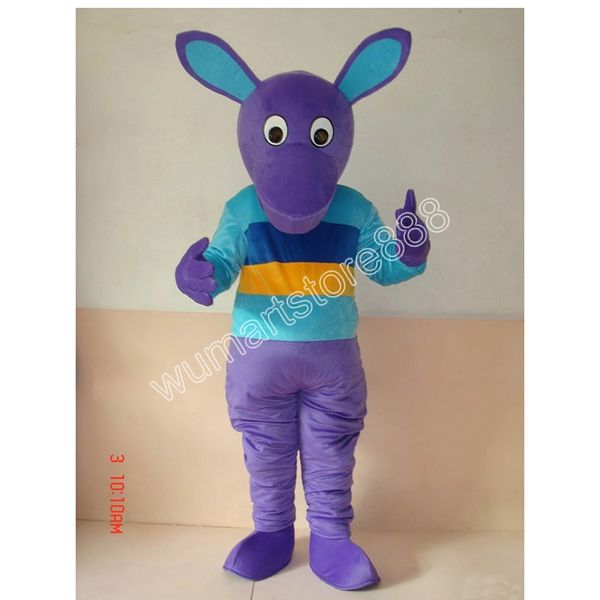 Halloween Donkey Mascot Costume Cartoon th￨me personnage du carnaval festival fantaisie adultes taille No￫l