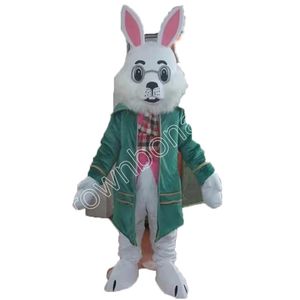 Disfraces de la mascota de la mascota del conejo de Pascua de Halloween