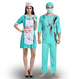 Halloween Fancy Men's Zombie Doctor kostuum