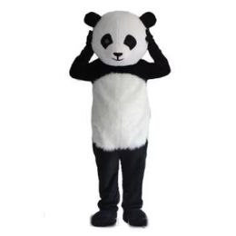 Disfraz de mascota de panda gigante de Halloween Animal de dibujos animados de calidad superior Personaje de tema de anime Adultos Ropa Fiesta de cumpleaños de Navidad Traje al aire libre