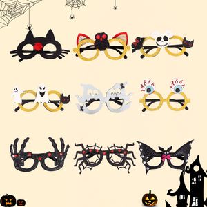 Montures de lunettes d'Halloween, lunettes de costume pour cadeaux de fête, photomaton, taille unique