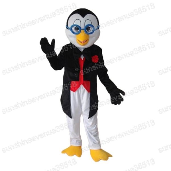 Halloween lunettes pingouin mascotte Costume Simulation thème animal personnage carnaval taille adulte robe de fête d'anniversaire de noël