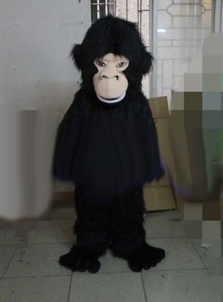 Halloween gorille mascotte Costume dessin animé chimpanzé Anime thème personnage noël carnaval fête fantaisie Costumes adulte tenue