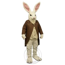 Halloween knappe Mr. Rabbit mascotte kostuum voor partij stripfiguur mascotte verkoop gratis verzending ondersteuning maatwerk