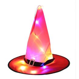 Halloween Chapeaux Halloween Decoration Props LED LIGHTS LIGNES ÉCLAIRES ÉCLAIRES COURSE COURSE COURSI