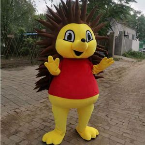 Halloween Hedgehog Mascot Kostuum Hoge kwaliteit aanpassen Cartoon Dier Pluche Anime thema karakter Volwassen Grootte Kerst Carnaval 2199