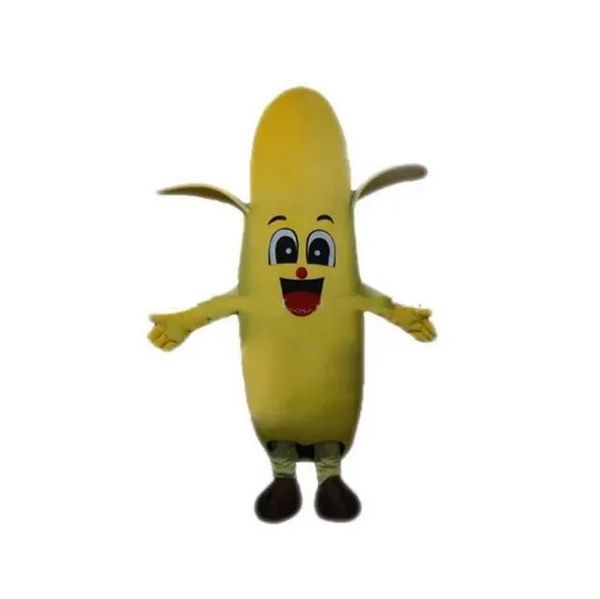 Halloween haute qualité banane mascotte Costume dessin animé thème personnage noël carnaval fête fantaisie Costumes adulte