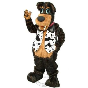 Costume de mascotte Bart T. Bear personnalisé de haute qualité pour Halloween, personnage de dessin animé de fête, vente gratuite, personnalisation du support