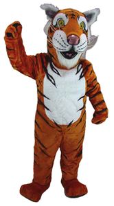 Halloween haute qualité FUNNY TIGER mascotte Costume dessin animé déguisement expédition rapide taille adulte