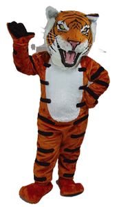 Halloween Hoge kwaliteit TIJGER Mascot Kostuum Cartoon Fancy Dress snelle verzending Volwassen Grootte