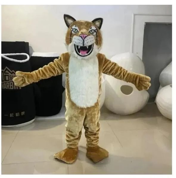 Disfraz de mascota de marioneta de tigre de alta calidad para Halloween, juego de rol, disfraz de fiesta, disfraz de Navidad, Pascua, tamaño adulto, ropa de Carnaval