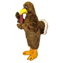 Disfraz de mascota TOM TURKEY de alta calidad de Halloween vestido de lujo de dibujos animados envío rápido tamaño adulto