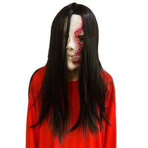 Halloween Kap Horror Halloween Script Doden Horror Masker Hoofddeksel Enge Vermomming Ghost Pruik Rekwisieten Geheime Kamer Escape Zombie Ghost Masker