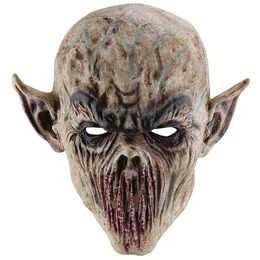 Masque de monstre réaliste et effrayant pour Halloween, fournitures de mascarade en Latex, accessoires de fête, Costumes de Cosplay