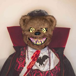 Masque d'ours d'horreur d'Halloween, masque