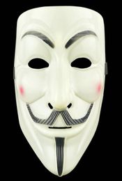 Halloween Horror Grimace Mask Plastic V Vendetta Masks Full Face Male Street Dance Masques Costume Party Rôle Cosplay Atmosphère PR8838399