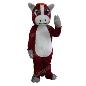 Halloween paard mascotte kostuum cartoon anime thema karakter unisex volwassenen grootte kerstfeest buitenreclame outfit pak