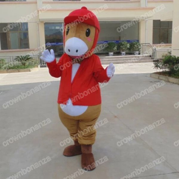 Halloween cheval mascotte Costume dessin animé thème personnage adultes taille noël carnaval dessin animé robe tenues