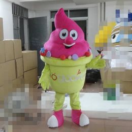 Halloween Ice Cream Mascot Costume Cartoon Theme personage Carnival Festival Fancy Dress Quick Kmas volwassenen Maat Verjaardagsfeestje Outdoor Outfit