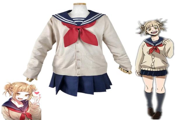 Halloween Japan Anime mon héros universitaire mon corps himiko toga cosplay costume uniforme costume serafuku2779523