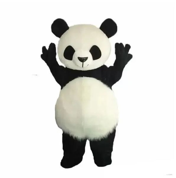 Halloween Kungfu Panda mascotte Costume accessoire spectacle dessin animé poupée Costume poupée Costume humain