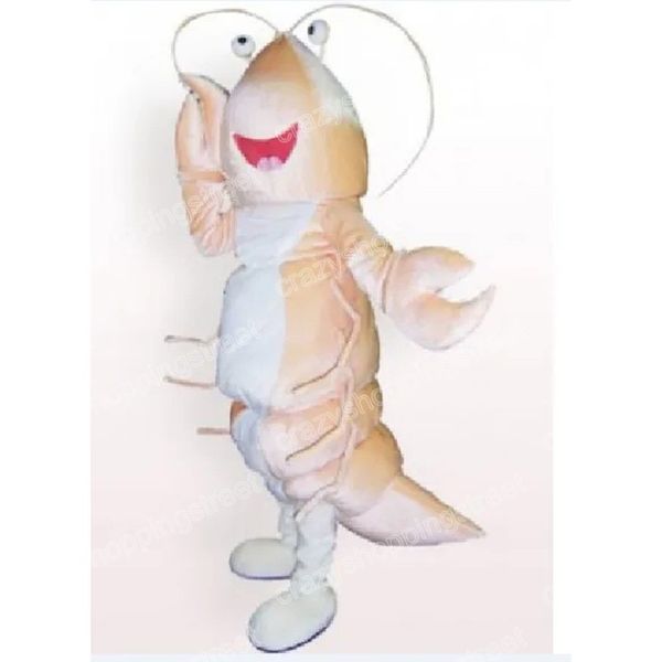 Costume de mascotte de homard d'Halloween, tenue de personnage de dessin animé de qualité supérieure, robe de carnaval de Noël, taille adulte, tenue de fête d'anniversaire en plein air