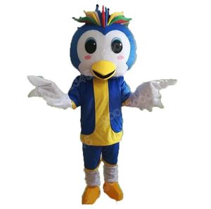 Halloween belle oiseau mascotte Costumes robe de fête de noël personnage de dessin animé carnaval publicité fête d'anniversaire Costume tenue