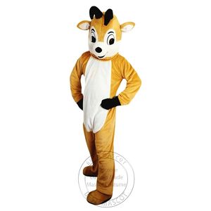 Halloween beau costume de mascotte de cerf de Noël pour la fête personnage de dessin animé mascotte vente livraison gratuite support personnalisation