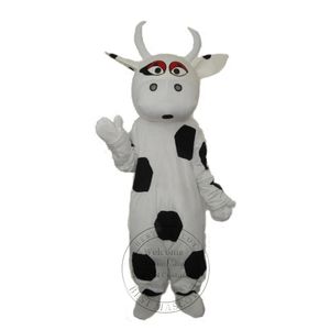 Halloween nouveau costume de mascotte de vache à points noirs pour adultes pour la fête personnage de dessin animé mascotte vente livraison gratuite support personnalisation