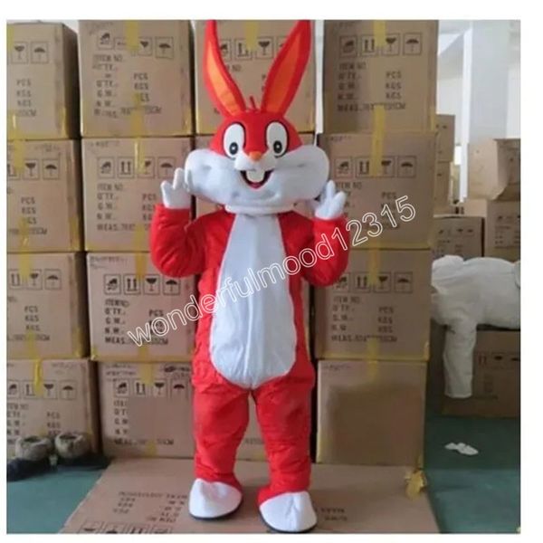 Halloween nuevo negocio personalizado adulto caliente disfraces de mascota conejito de Pascua mascota de Halloween de dibujos animados para adultos
