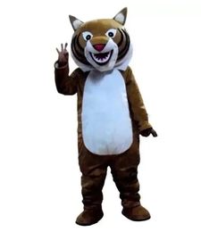 halloween nouveau tigre mascotte costumes personnage de dessin animé costume costume de noël en plein air tenue de fête taille adulte vêtements de publicité promotionnelle