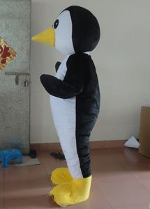 Costume de mascotte de pingouin du pôle nord d'Halloween