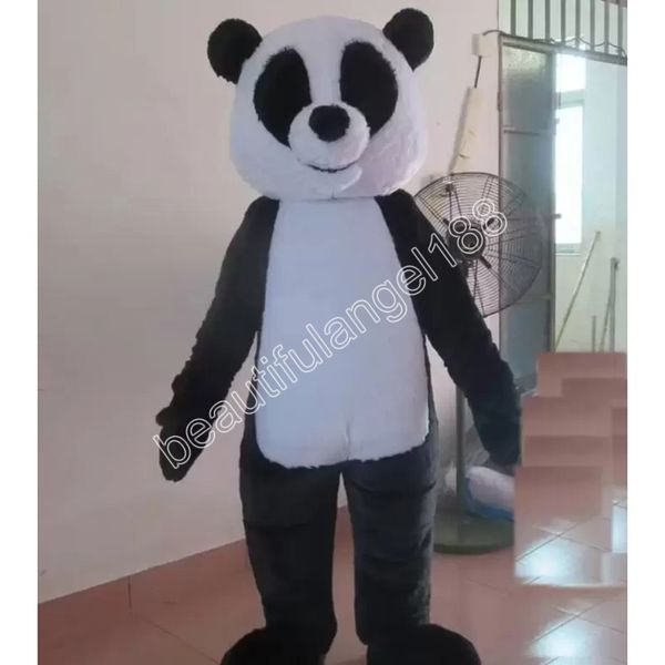 Halloween panda ours mascotte Costume dessin animé en peluche Anime thème personnage taille adulte noël carnaval fête d'anniversaire tenue fantaisie