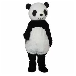 Halloween Panda mascotte Costume personnalisation dessin animé Animal thème personnage noël fantaisie robe de soirée carnaval unisexe