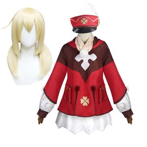 Halloween Party Anime Genshin Lolita Cosplay Keli Cos kleding Kostuum volledige set met pruik