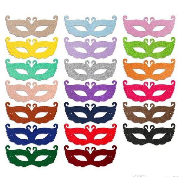 Halloween Party Masque Cygne Princesse Demi Masques Unisexe Mascarade Masques Vénitiens Cosplay PartyS Props WQ40-WLL