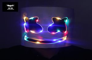 Halloween Party accessoires mignons DJ LED Shine Marshmello Party Casque Mask4503541