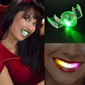 Halloween Party Tools Led Mouth Tanden Guard LED Gloeiende knipperende beugels