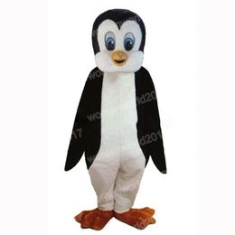Costume de mascotte de pingouin d'Halloween Costume de personnage de dessin animé de qualité supérieure Costume unisexe adultes tenue de carnaval de noël déguisement